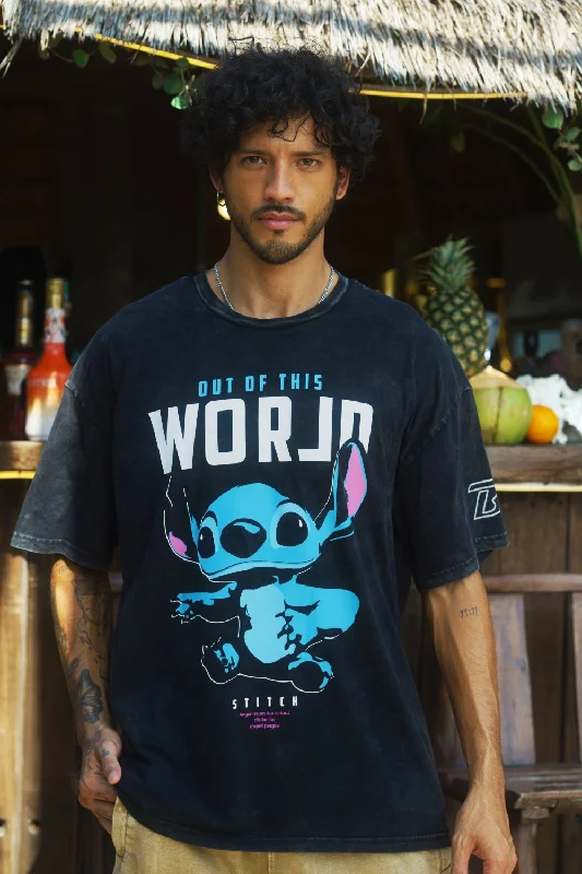 Weekend Savings Delight World Of Stitch Oversized T-shirt
