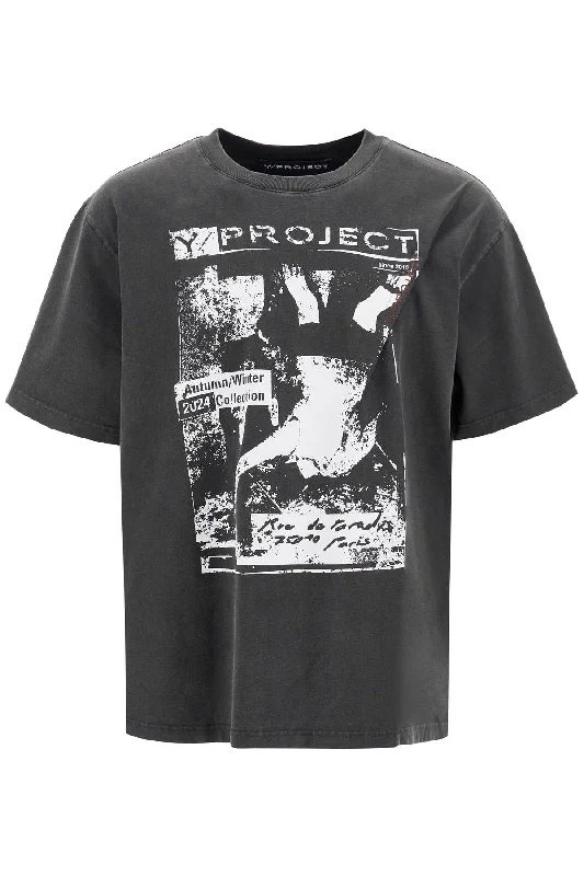 Y Project Men's T-Shirt With Printed Pinch