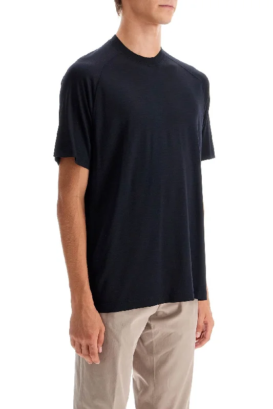 Zegna Wool Jersey T-Shirt For Men